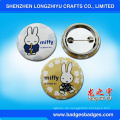 Kundenspezifischer Logo-Preis Gedruckter Tinplate-Abzeichen Button Pin